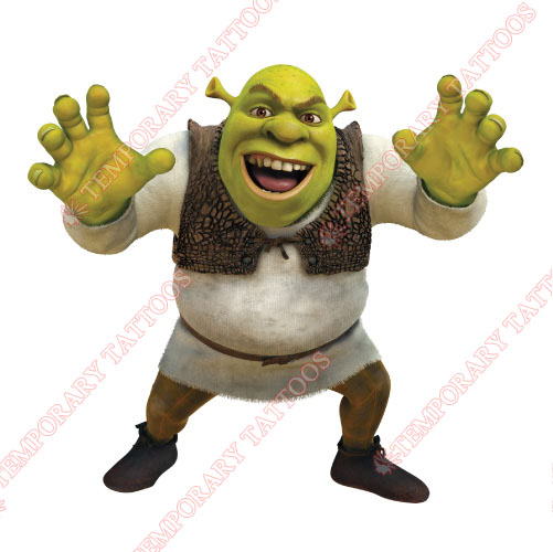 Shrek Customize Temporary Tattoos Stickers NO.3421